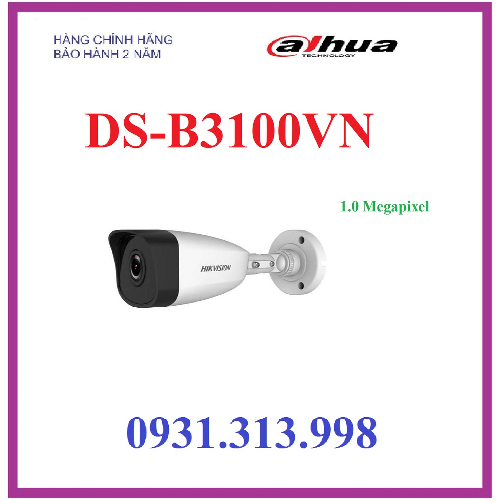 Camera IP HIKVISION DS-B3100VN 1.0Megapixel
