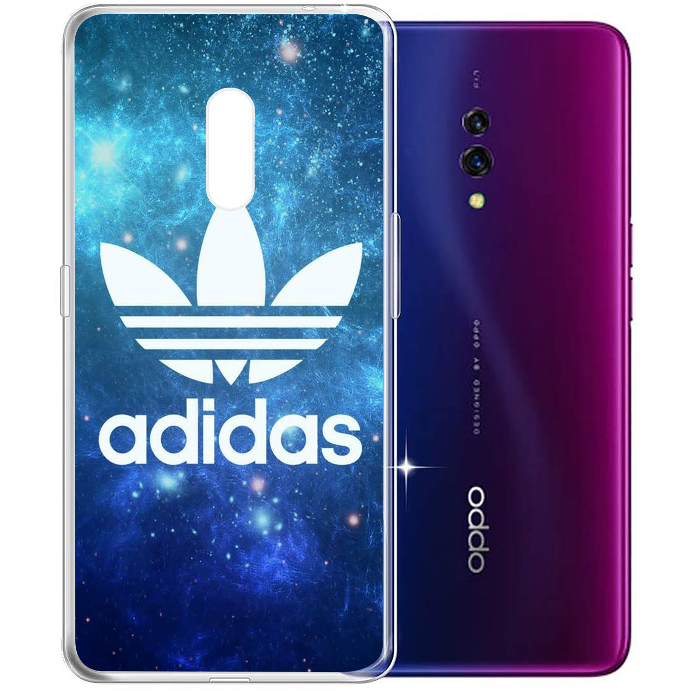 Ốp lưng silicon hình logo Adidas cho Samsung Galaxy Note 10 Lite S8 Plus 20 Ultra 8 9 M31