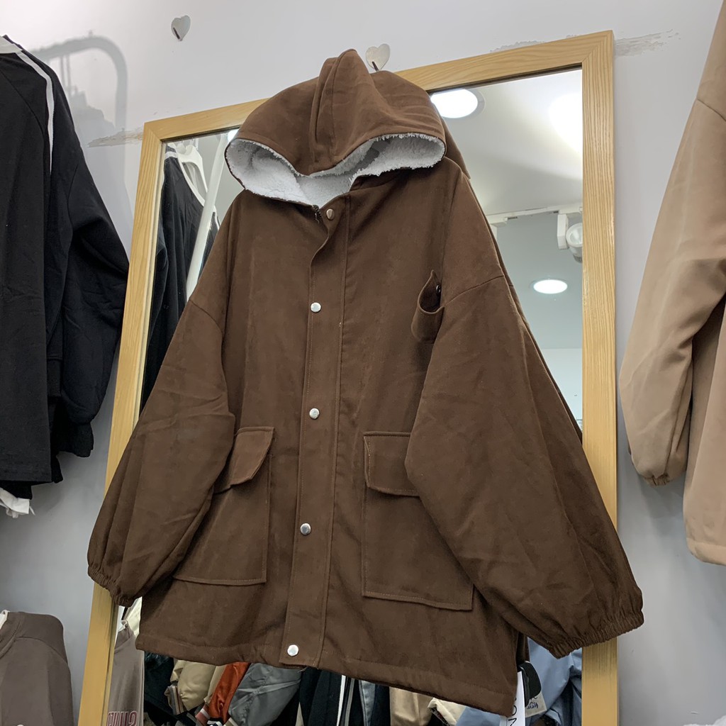 2101102 ÁO KHOÁC NHUNG LÓT BÔNG | BigBuy360 - bigbuy360.vn