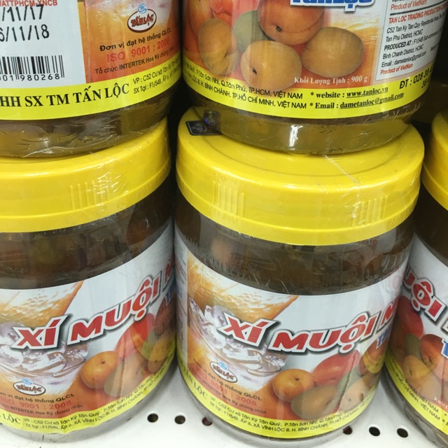 Muối mơ tấn lộc 900g
