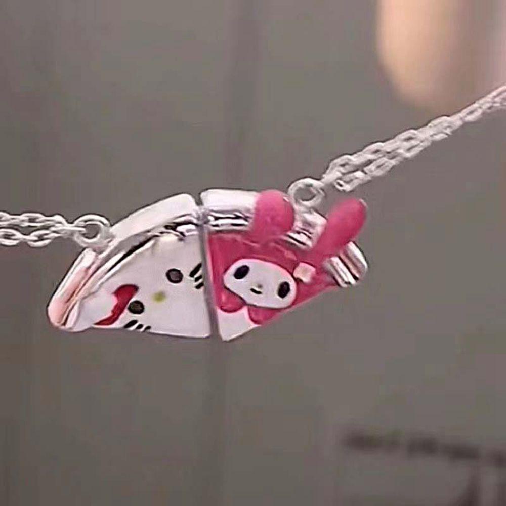 USNOW Vòng cổ Tình Bạn Mặt Hình Nhân Vật Hoạt Hình Dễ Thương
