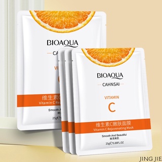 [Hàng mới về] Mặt Nạ Vitamin C Bioaqua Dưỡng Ẩm Trẻ Hóa Làn Da 25g