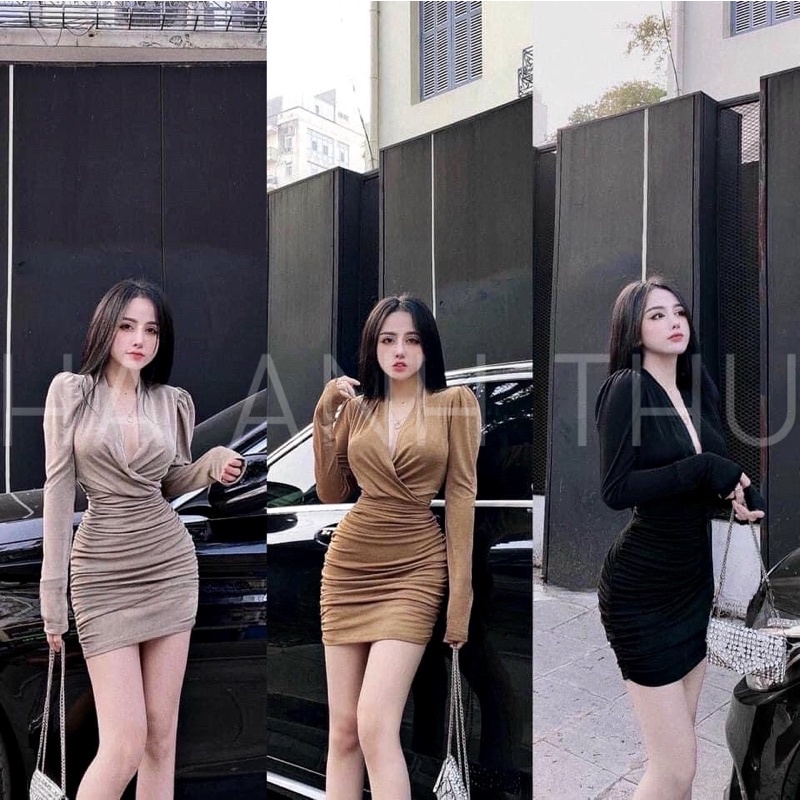 Váy Body Nhũ Thiết Kế - Hàng Loại 1