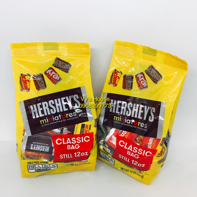 Socola Hersheys minitures - hàng xách tay Mỹ