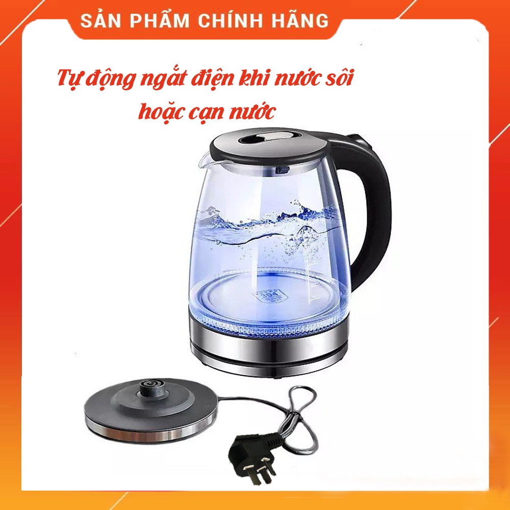 BÌNH ĐUN NƯỚC SIÊU TỐC THỦY TINH CAO CẤP OKINAWA 1.8L - TCMall