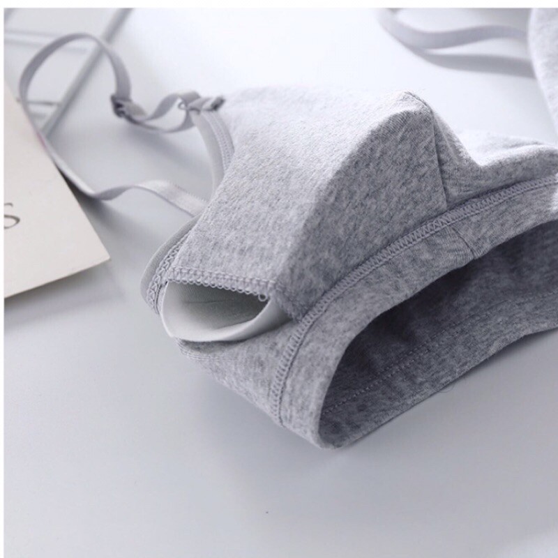 [ BRA LÁ CÓ MÚT ] Áo Bra Với 3 Tông Màu Cute Dễ Dàng Sử Dụng - Áo Có Kèm Mút - Hai Dây Nhẹ Nhàng - Giặt Tay Máy Thoải Má | BigBuy360 - bigbuy360.vn