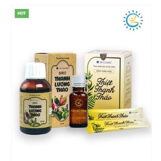 Cửa sổ vàng combo bảo vệ sức khỏe 1 thanh lương thảo, 1 tinh dầu, 1 thiệt thanh thảo
