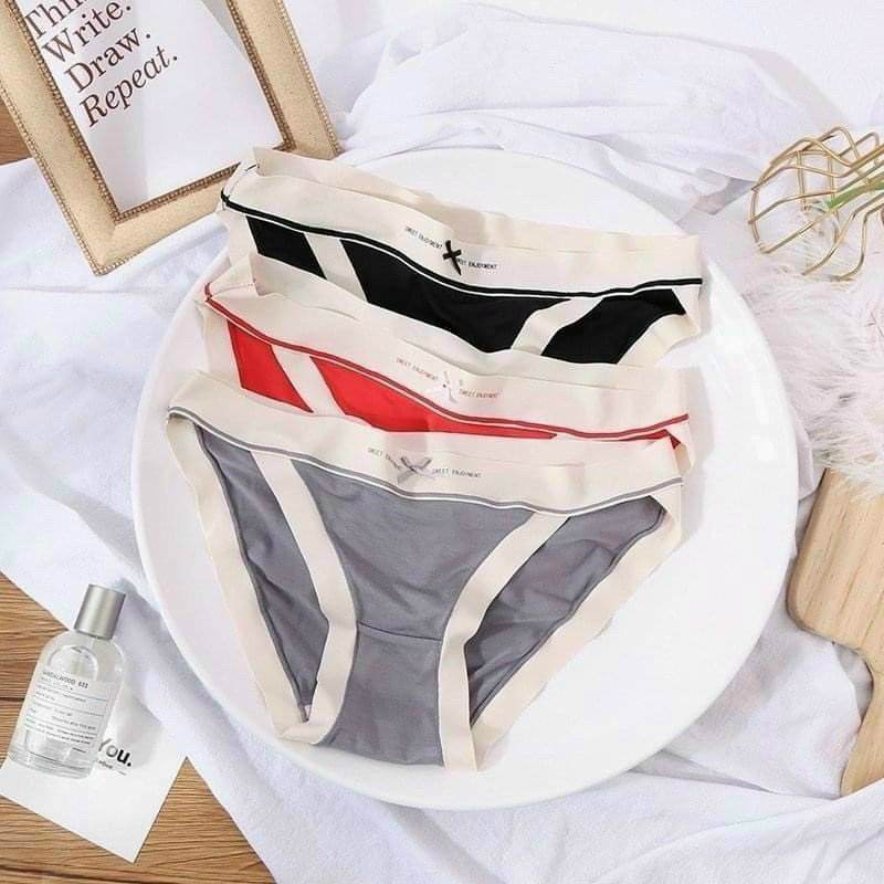 Quần Lót Nữ Cotton Viền Su Mềm Mịn Không Hằn Viền Min Underwear 230125