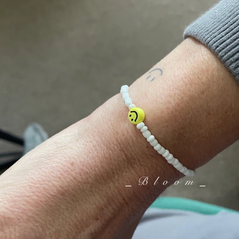 Vòng tay co giãn mặt cười 4 tông màu ❤️😍