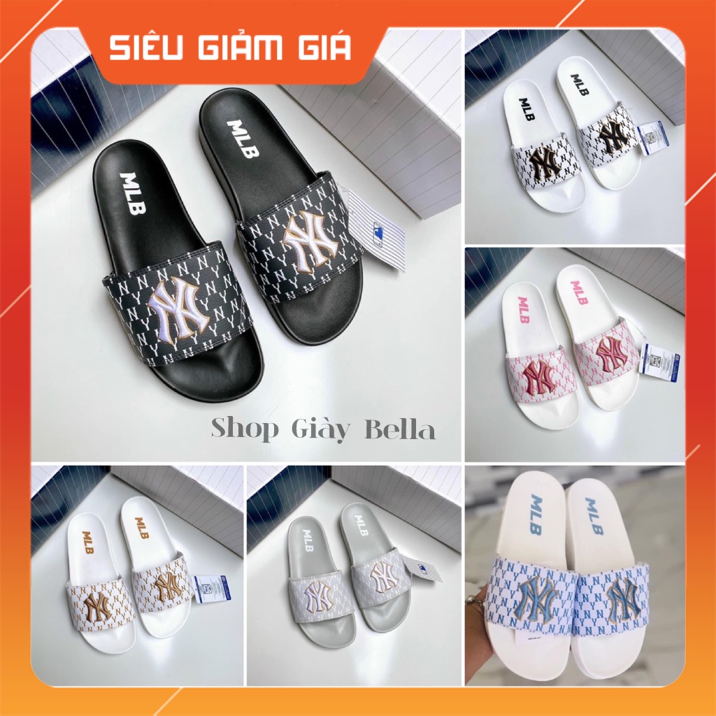 Dép Quai Ngang Nam Nữ 𝗠.𝗟.𝗕 𝗡𝗬 Unisex Siêu Hot Trend Bền Đẹp Đầy Đủ Bill Hộp