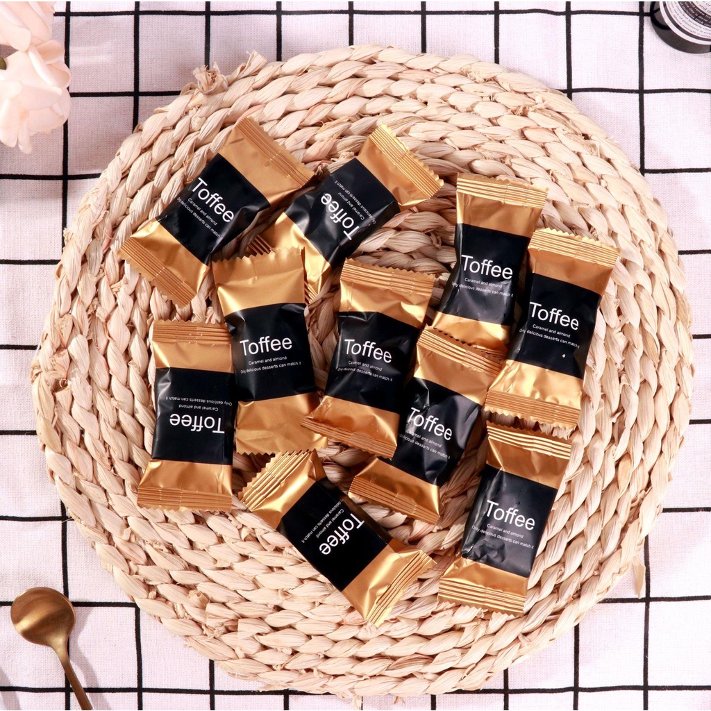 20 chiếc Túi đựng kẹo Nougat, vỏ túi gói kẹo hạnh phúc  nhiều mẫu loại hàn miệng size 4*9 cm, và 4*9,5 cm