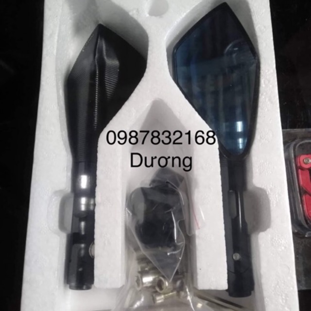 Gương Chiếu Hậu Rizoma 5 Cạnh Nhôm CNC - Đa Dạng Màu Sắc, Phù Hợp Nhiều Dòng Xe
