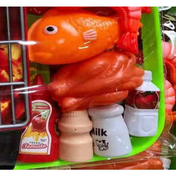 [Hàng sẵn mới về] Đồ chơi khay BBQ nướng thịt, tôm, cá - Khay đồ chơi BBQ nấu ăn - Đồ chơi nấu ăn nhà bếp