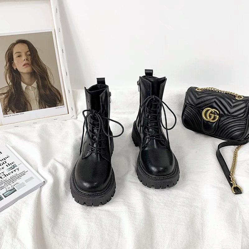 Boots da cao cổ cách điệu