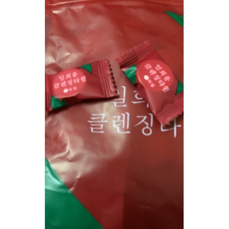 Sỉ 10 bịch 20 viên khăn nén đỏ (SP081523)