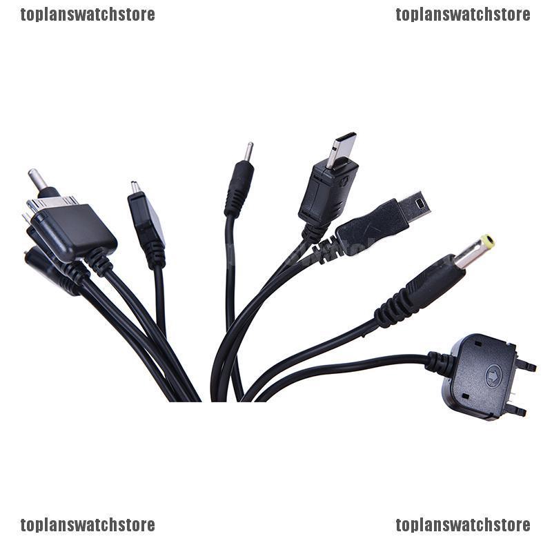 Topl❤❤Cáp Sạc USB Đa Năng 10 Trong 1 Cho Điện Thoại