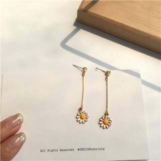 🌼 BÔNG TAI HOA CÚC DAISY ( loại dài )