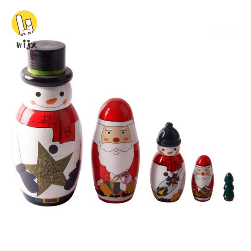 Búp Bê Nga Matryoshka 5 Lớp Bằng Gỗ