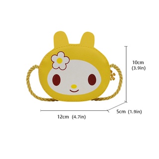 Túi Đeo Chéo Da PU Hình Hello Kitty