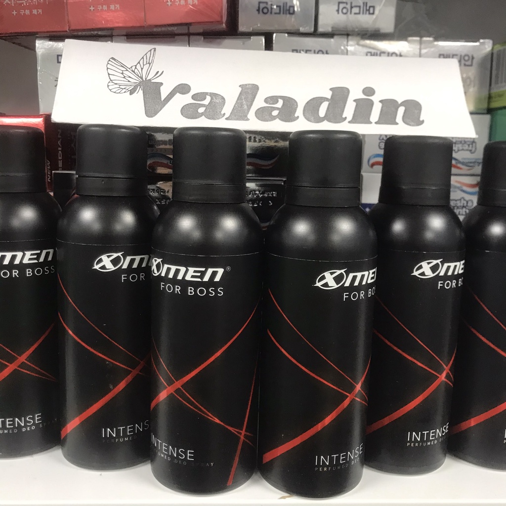 Xịt khử mùi nước hoa nam Xmen For Boss Intense 150ml / Sịt khử mùi nam X men