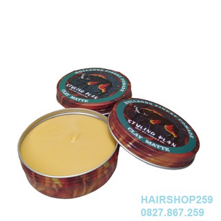 Sáp Vuốt Tóc Clay matte Lợn rừng Styling plan giữ nếp tạo kiểu 100g