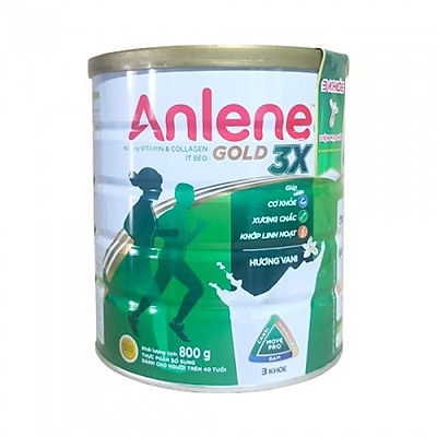 Sữa Bột Anlene Gold Movepro Hương Vanilla 800g/hộp (trên 40 tuổi)