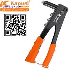 Kìm Rút Rive Đinh Tán 10inch (25cm) Kapusi Nhật Bản - Kềm Bấm Rive, Bảo Hành 12 Tháng