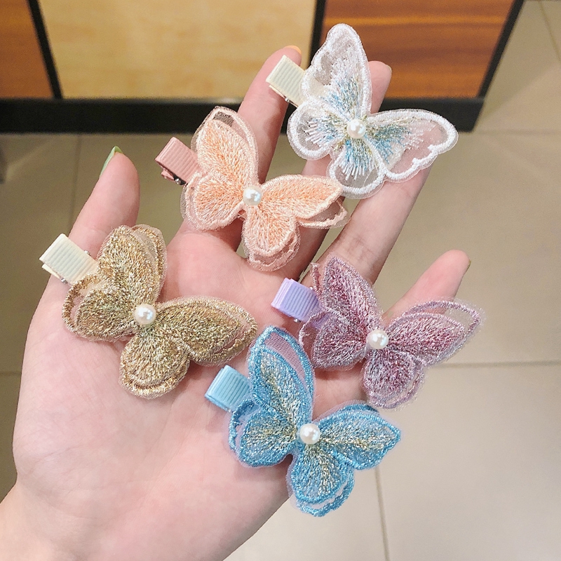 Kẹp tóc hình bướm xinh xắn thời trang cho nữ