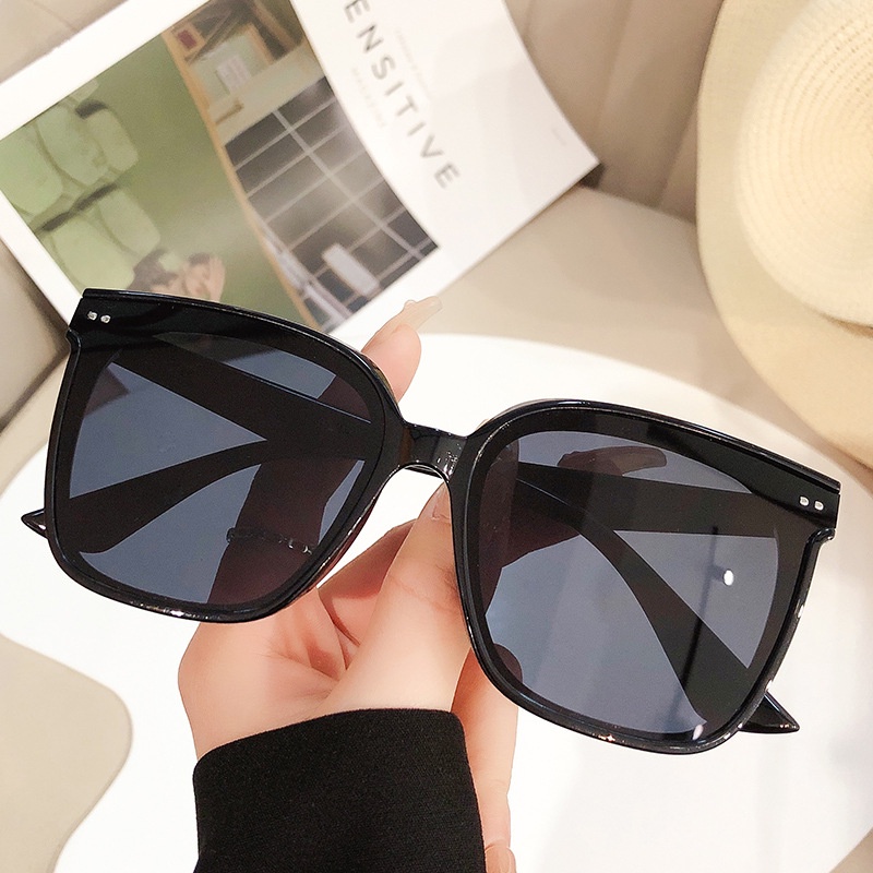 Kính Mát Gọng Vuông Chống Nắng Phong Cách Hàn Quốc Thời Trang Mới Cho Nữ