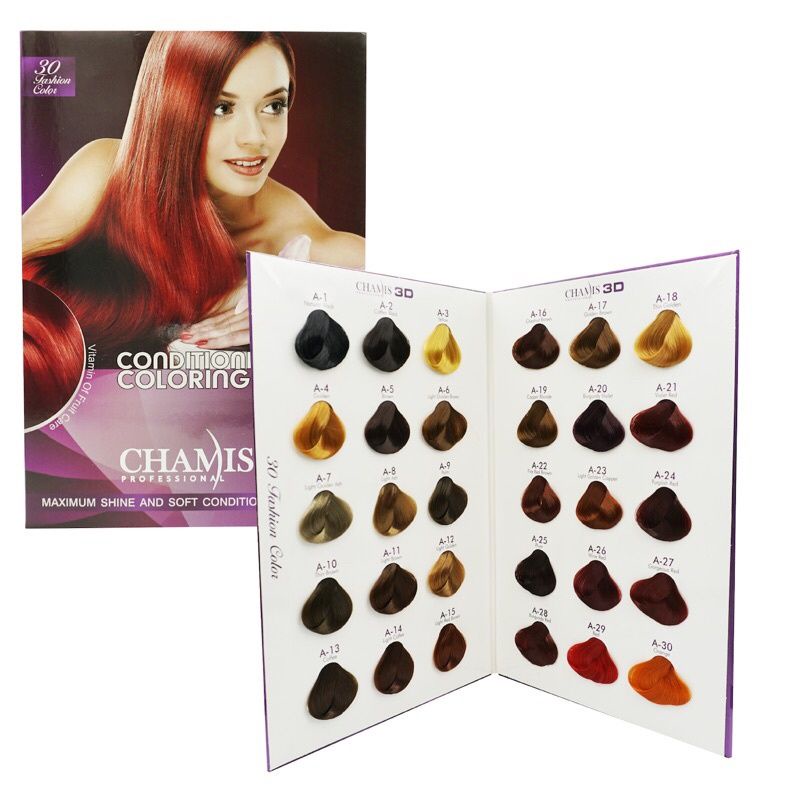 Kem Nhuộm Tóc Chamis 3D Olive Đủ Màu