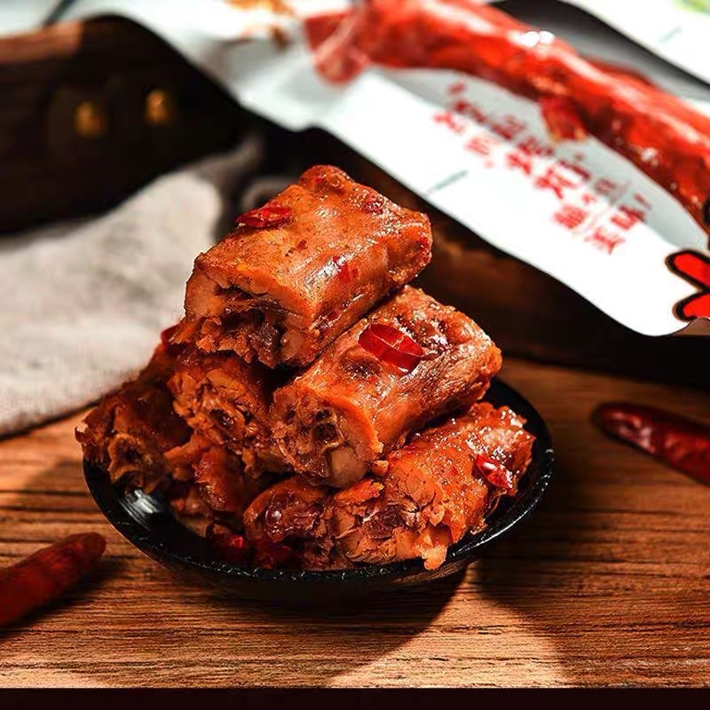 COMBO 5 Cổ Vịt Dacheng - Cổ Vịt Cay Ăn Liền Khổng Lồ Tứ Xuyên Trung Quốc Gói Lớn 42Gr Thơm Ngon | ăn vặt