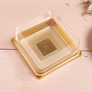 100 Hộp vuông XY80S đựng bánh Trung Thu 100g - 125g cao cấp