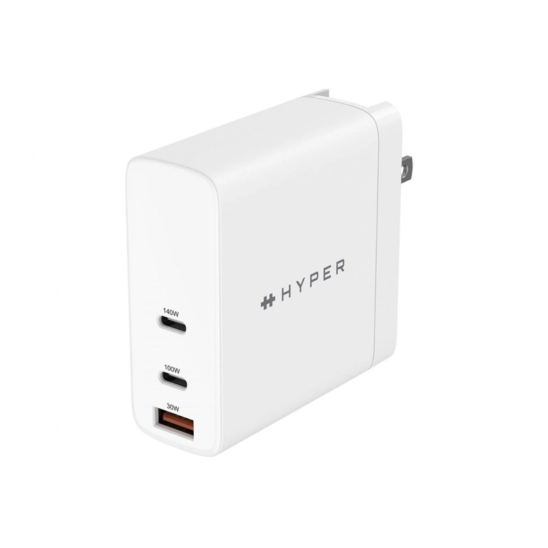 BỘ SẠC CÁP 140W HYPERJUICE GAN PD 3.1/PPS WITH 2M USB-C CABLE + ADAPTER HJG140US