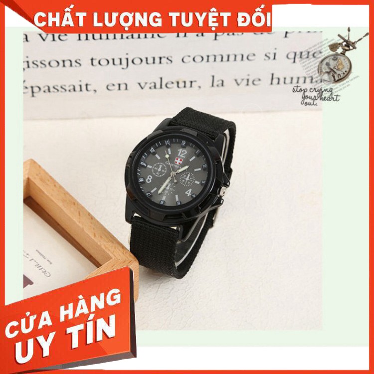 Đồng hồ unisex GEMIUS ARMY quân đội dây dù siêu tốt đeo êm tay - Hàng nhập khẩu