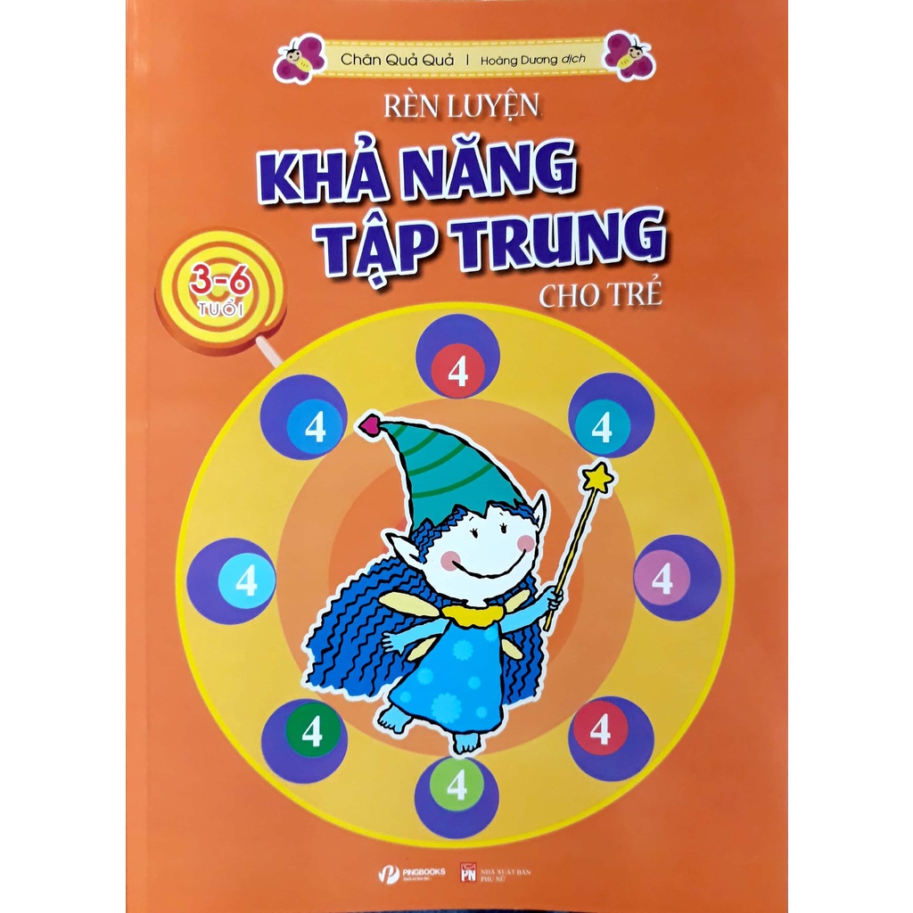 Sách - Rèn luyện khả năng tập trung - Chân Quả Quả