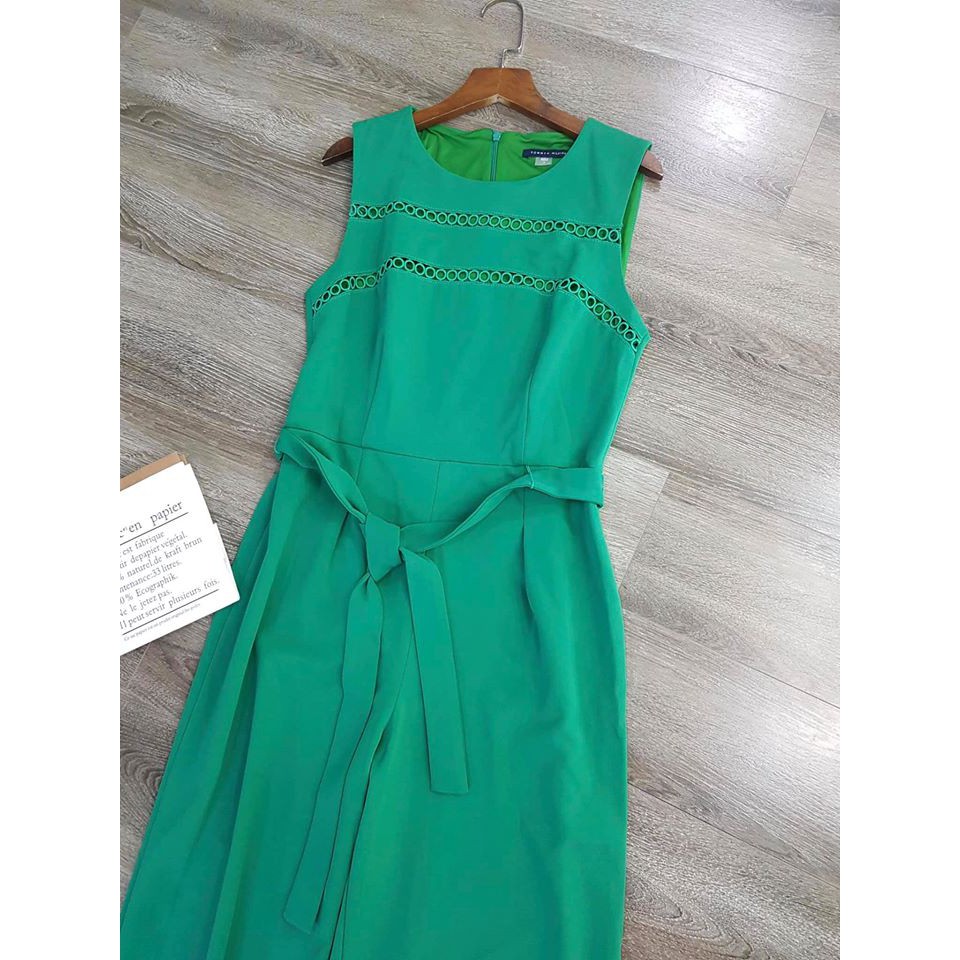 Bộ Jumpsuit 3 màu phối viền ren - hàng dư xịn
