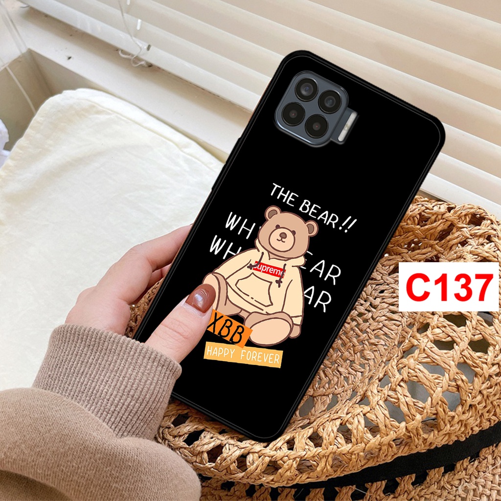 Ốp lưng Oppo A73 - A93 in hình gấu bearrdễ thương cute. ốp oppo rẻ bền đẹp.