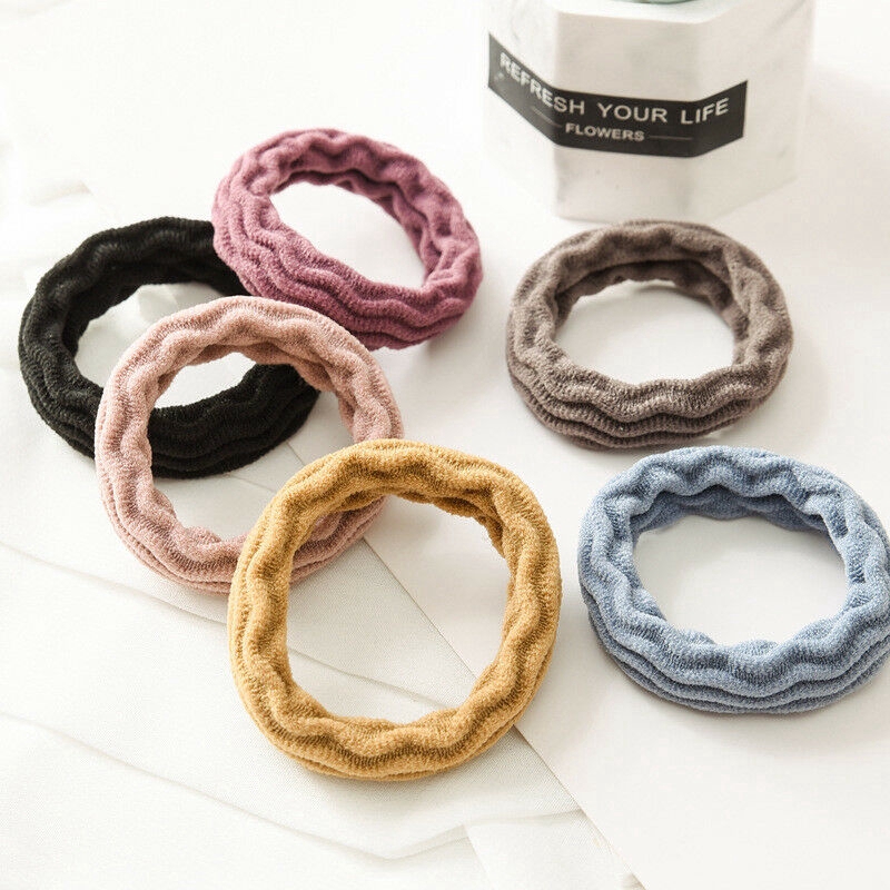 Bộ 5 dây thun buộc tóc đáng yêu dành cho nữ