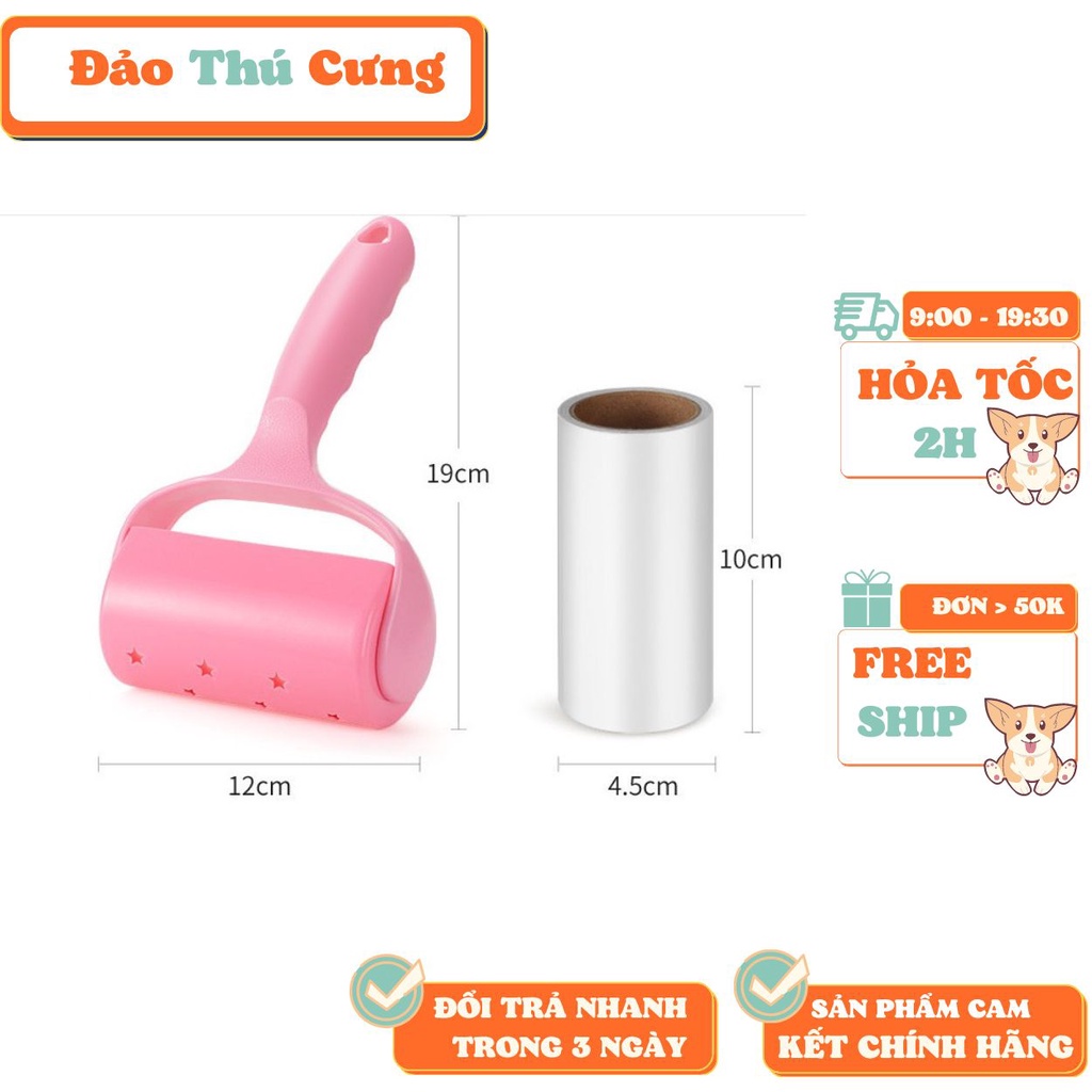 Cây Lăn Lông Chó Mèo Dạng Keo Siêu Dính