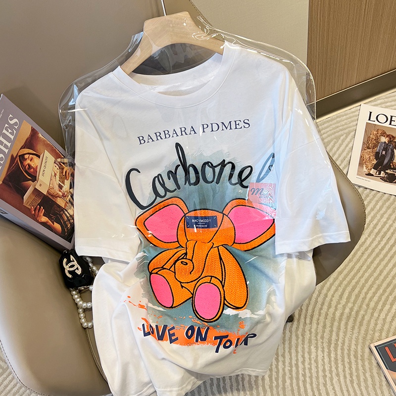 NRVP Áo Thun Tay Ngắn Cổ Tròn Thời Trang Mùa Hè Phong Cách Hàn Quốc 2022 Cho Nam Và Nữ