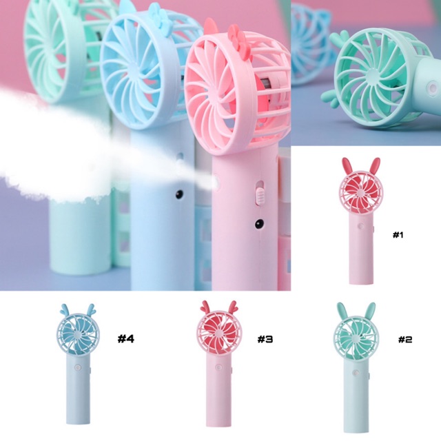 Quạt phun sương tai thú