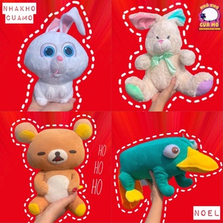 Gấu bông giáng sinh hoạt hình chính hãng
