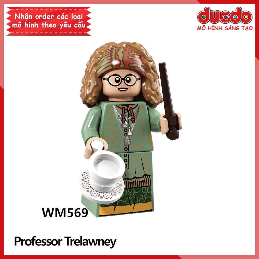 Minifigures các nhân vật trong Harry Potter - Đồ chơi Lắp ghép Xếp hình Mini Mô hình WM 6041