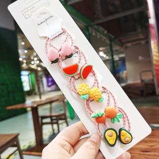 Buộc tóc hoạt hình cho bé