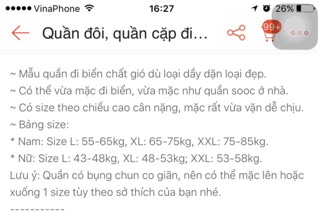Đồ đôi đi biển