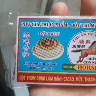 10 ống bột thơm vani Thuận Hưng 10k