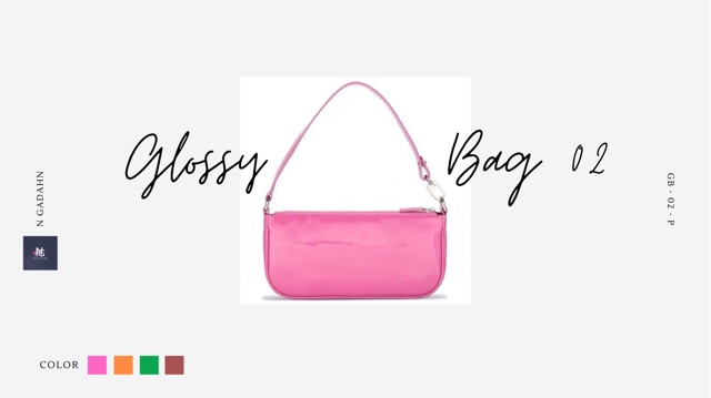 [GB-02] [SẴN - GIÁ RẺ NHẤT THỊ TRƯỜNG] Túi xách kẹp nách da bóng hot trend màu mới (HÌNH THẬT CUỐI)