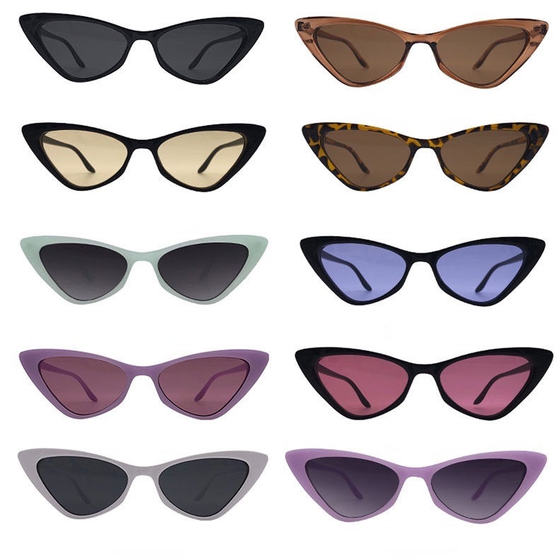 Kính mát mắt mèo phong cách retro Hàn Quốc cho nữ