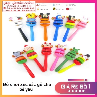 Xúc xắc gỗ cho bé trai/ bé gái