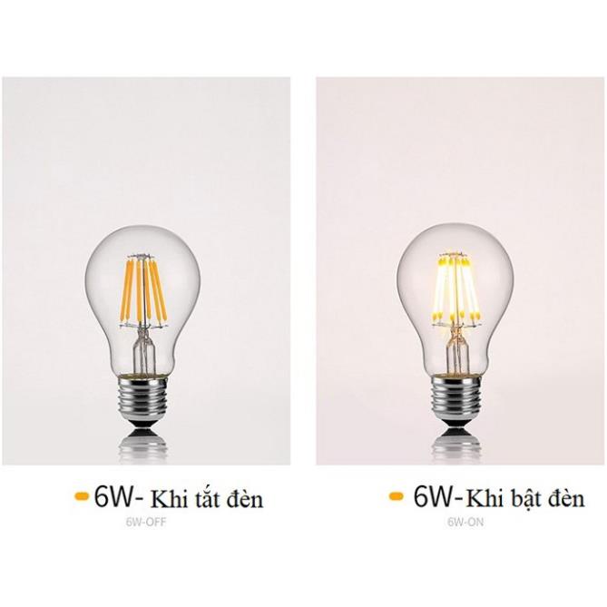 Bóng đèn Led Edison A60 6W đui E27